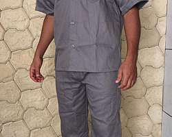 Calça uniforme industrial