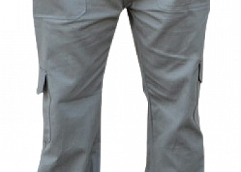 Calça de uniforme com bolso lateral