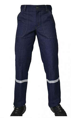 calça jeans uniforme masculino