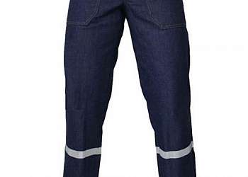 Calça jeans uniforme masculino