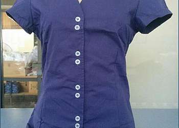 Camisa social manga curta uniforme Camisa social manga curta uniforme