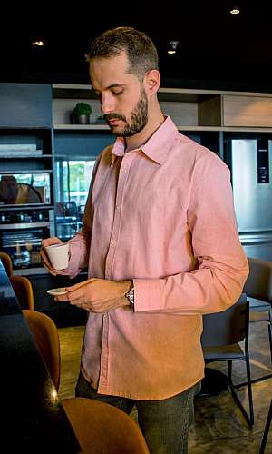 camisa social masculina uniforme profissional camisa social masculina uniforme profissional