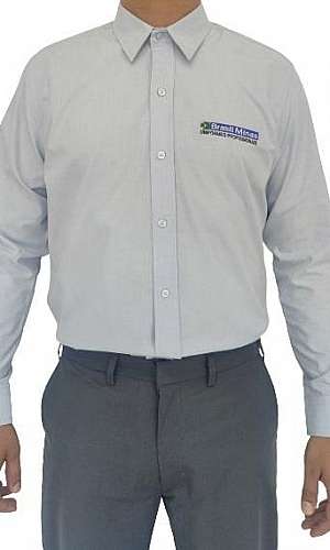 Camisa social para uniforme