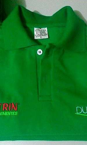 Camiseta uniforme gola polo