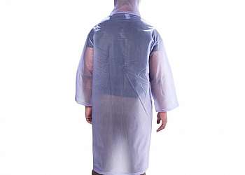 Capa de chuva pvc laminado transparente Capa de chuva pvc laminado transparente