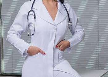 Jaleco feminino tradicional Jaleco feminino tradicional