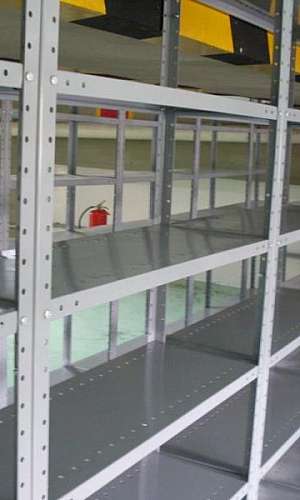 prateleira reforçada de aço prateleira reforçada de aço